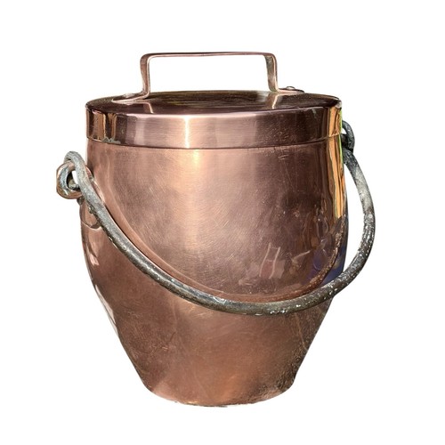 Antique french copper cooking - antique,