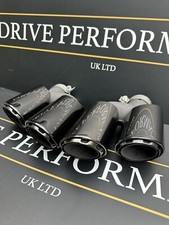 Black Chrome Exhaust Tailpipe