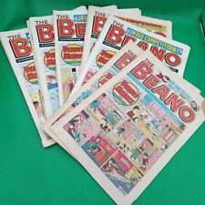 16x Beano Comics from 1987/8