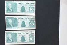 US 1996 B-7B USDA $10 Food