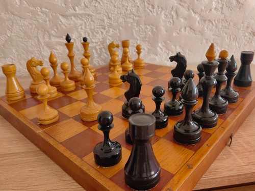 True vtg soviet chess set - vtg,