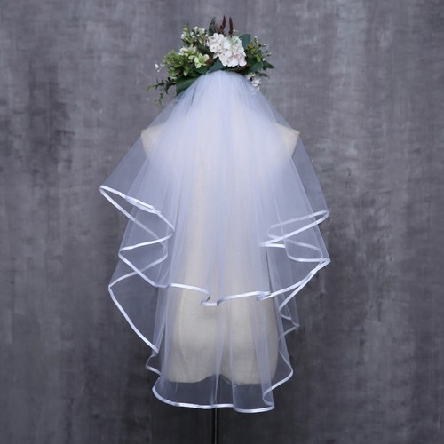 White ribbon edge bridal - ribbon,