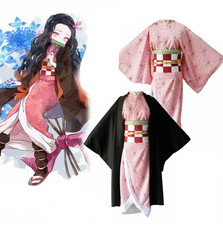Anime Cosplay Costumes Kamado Nezuko Costume Demon Slayer Kimetsu Size Small (10