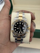 Rolex GMT-Master II Steel & Yellow Gold Black Dial