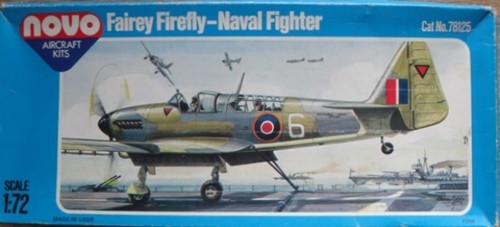 Novo 78125 fairey firefly - novo, 1/72