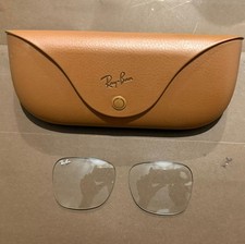 Ray Ban RW4008 Meta Wayfarer Transition Lenses Clear/Black with Green/Blue tint