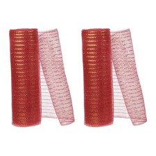 2pcs Deco-Mesh, 10 Inch x 10