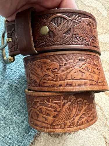Levi vtg y2k brown eagle - y2k,