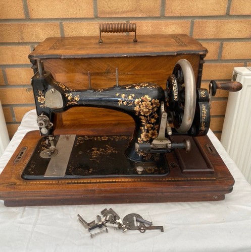 Vintage sewing machine - sewing, with
