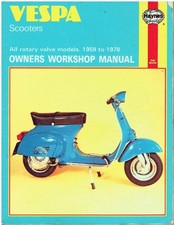 VESPA V9A1 V9SS1 V9SS2 232L2 VMA1&2 312L2 VBC1 VLA1 VLB1 VSD1 VSE1 REPAIR MANUAL