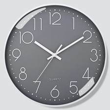 8" Quartz Wall Clock Silent