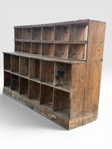 Large vintage wooden pigeon - large,