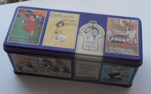 Cadburys chocolate fingers tin - chocolate,