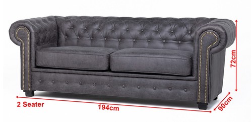 Chesterfield astor grey - chesterfield,