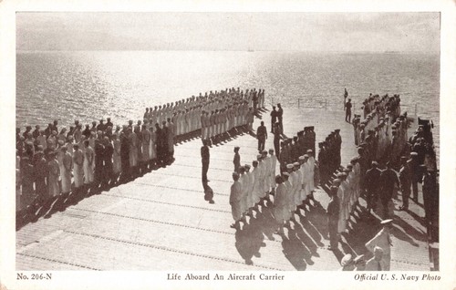 Postcard navy photo life - navy,