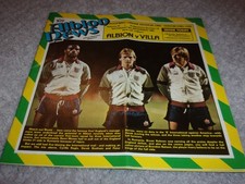 WEST BROMWICH ALBION V ASTON VILLA PROGRAMME SEASON 80 - 81