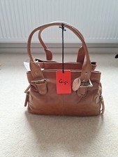 BNWT Gigi Brown Leather