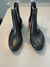 Ladies Glitter Chelsea Ankle
