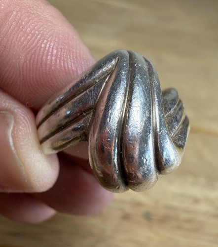 925 sterling silver ribbed - silver,