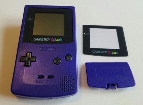 Nintendo game boy color purple - boy,