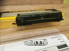 Lot..610F..N GAUGE FARISH 371-606 WARSHIP CLASS D820 GRENVILLE..BR GREEN....#60#