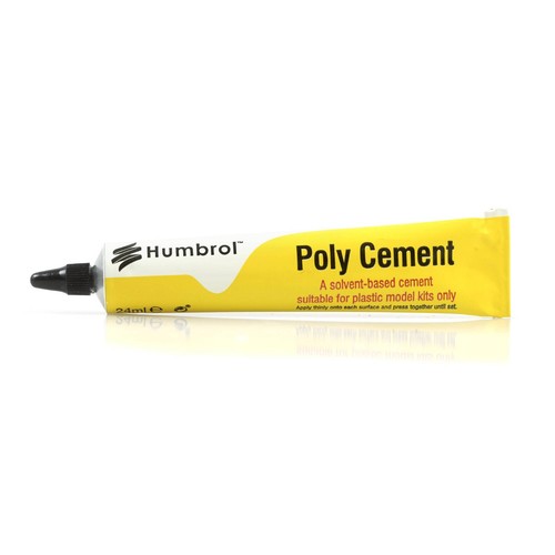 Humbrol large poly cement - cement, for