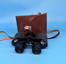 Vintage Carl Zeiss Jena Jenoptem 8x30W Binoculars With Leather Case