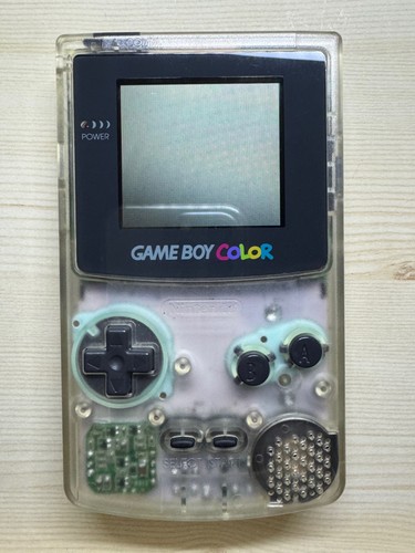Nintendo gameboy color clear - gameboy,