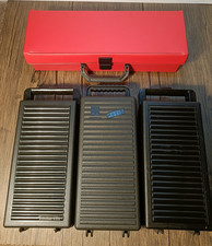 Vintage Cassette Tapes Storage Carry Case Job Lot Bundle X 4 (B13)