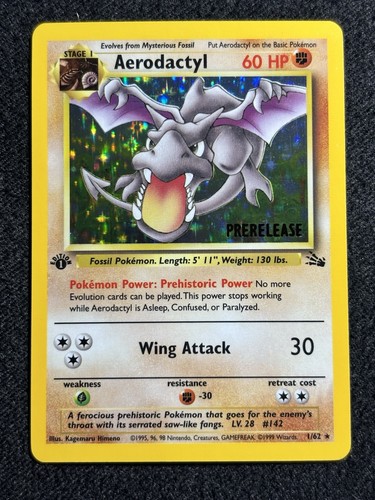 Aerodactyl pokemon tcg - 1/62,