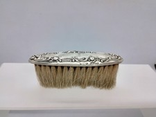 Antique Victorian Sterling Silver Small Dressing Table Brush London 1898 BT-D