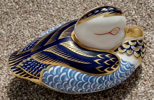 Royal crown derby paperweight - crown,