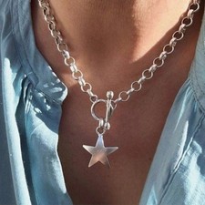 Silver Zara pendant toggle