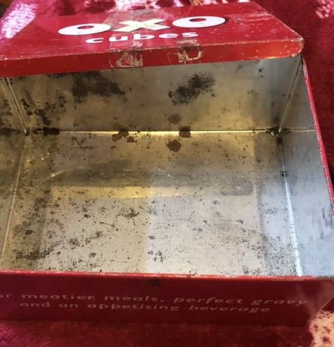 Vintage oxo tin - vintage,
