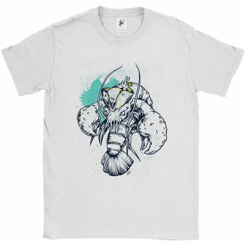 Lobster pirate captain with - lobster,