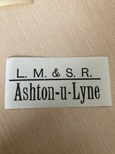 L.M.S.   Luggage. Label. (