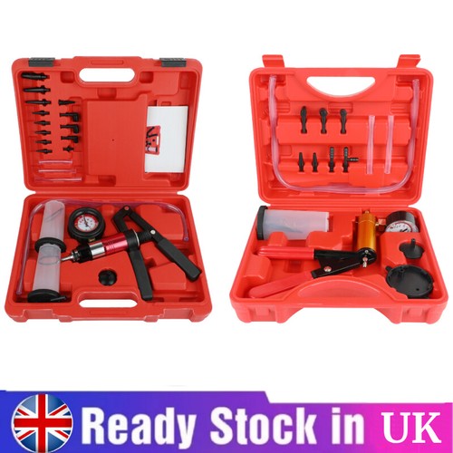 Hand vacuum pump held brake - vacuum,