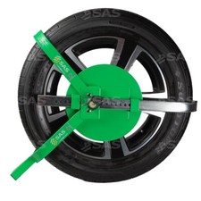 Sas green wheel - wheel, clamp