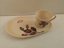 Vintage Carlton Ware Australian Design Cup and Biscuit Saucer