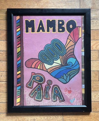 Framed art paia shaka wall - framed,