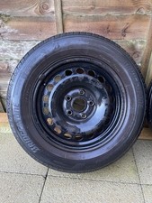 Set of Four 15” Steel Wheels