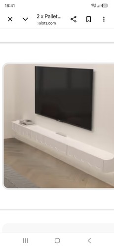 Floating stand wall mounted - floating, tv