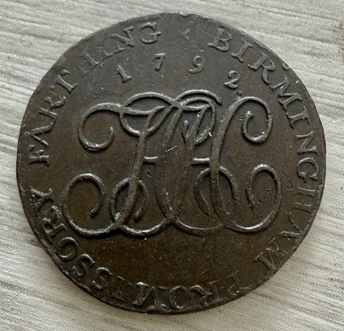 John howard copper farthing - howard,