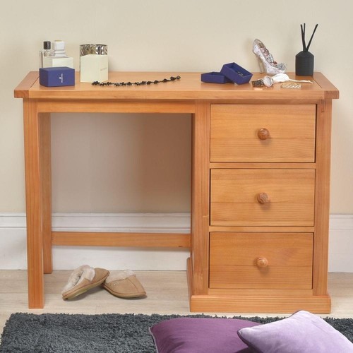 Solid pine dressing table - solid,