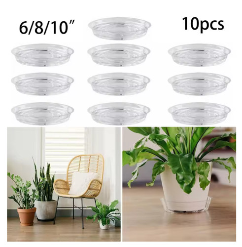 10x clear round plastic - 1/5/10x,