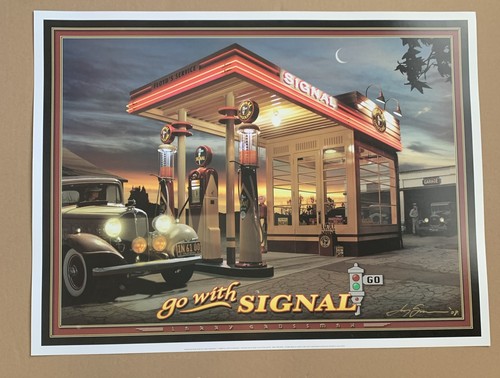 With signal signed art - with,