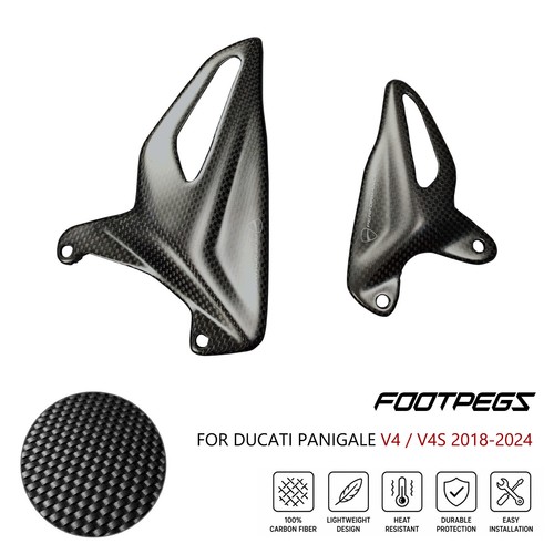 100 carbon fiber footpegs - 100%, for