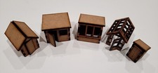 Laser cut shed set and - shed,