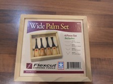 Flexcut 4 Piece Wide Palm Set