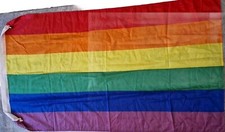 LGBT GAY PRIDE LARGE RAINBOW FLAG (5 FT x 3 FT)